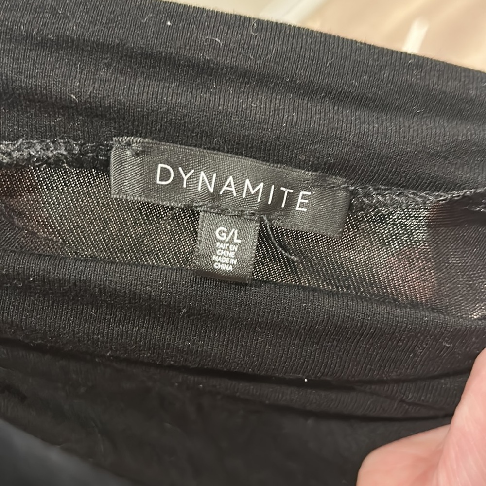 DYNAMITE MOCKNECK TOP - Picture 3 of 3